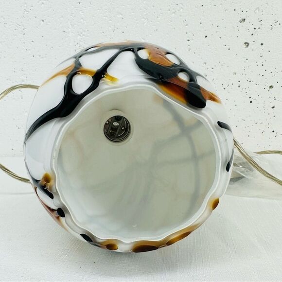 NULCO Lighting Blown Glass hanging Pendant Light - Picture 6 of 11